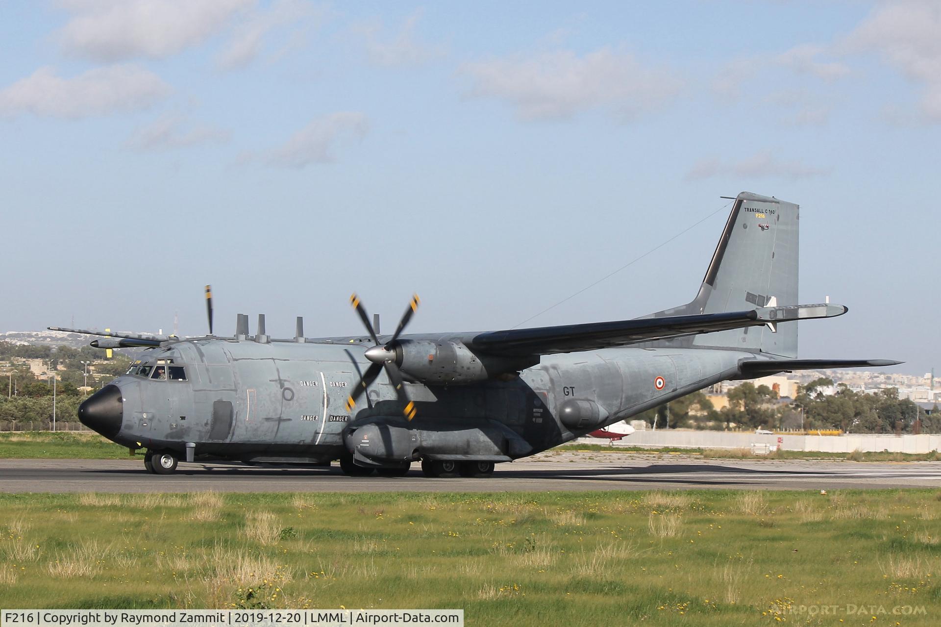 F216, Transall C-160G Gabriel C/N 219, Transall C-160G Gabriel F216/GT French Air Force