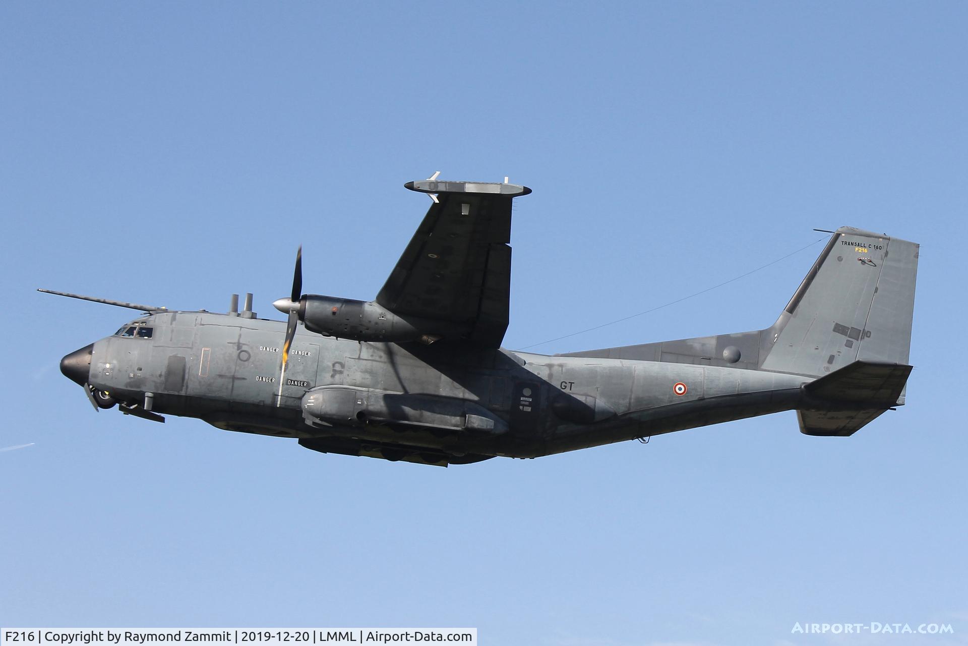 F216, Transall C-160G Gabriel C/N 219, Transall C160G Gabriel F216/GT French Air Force