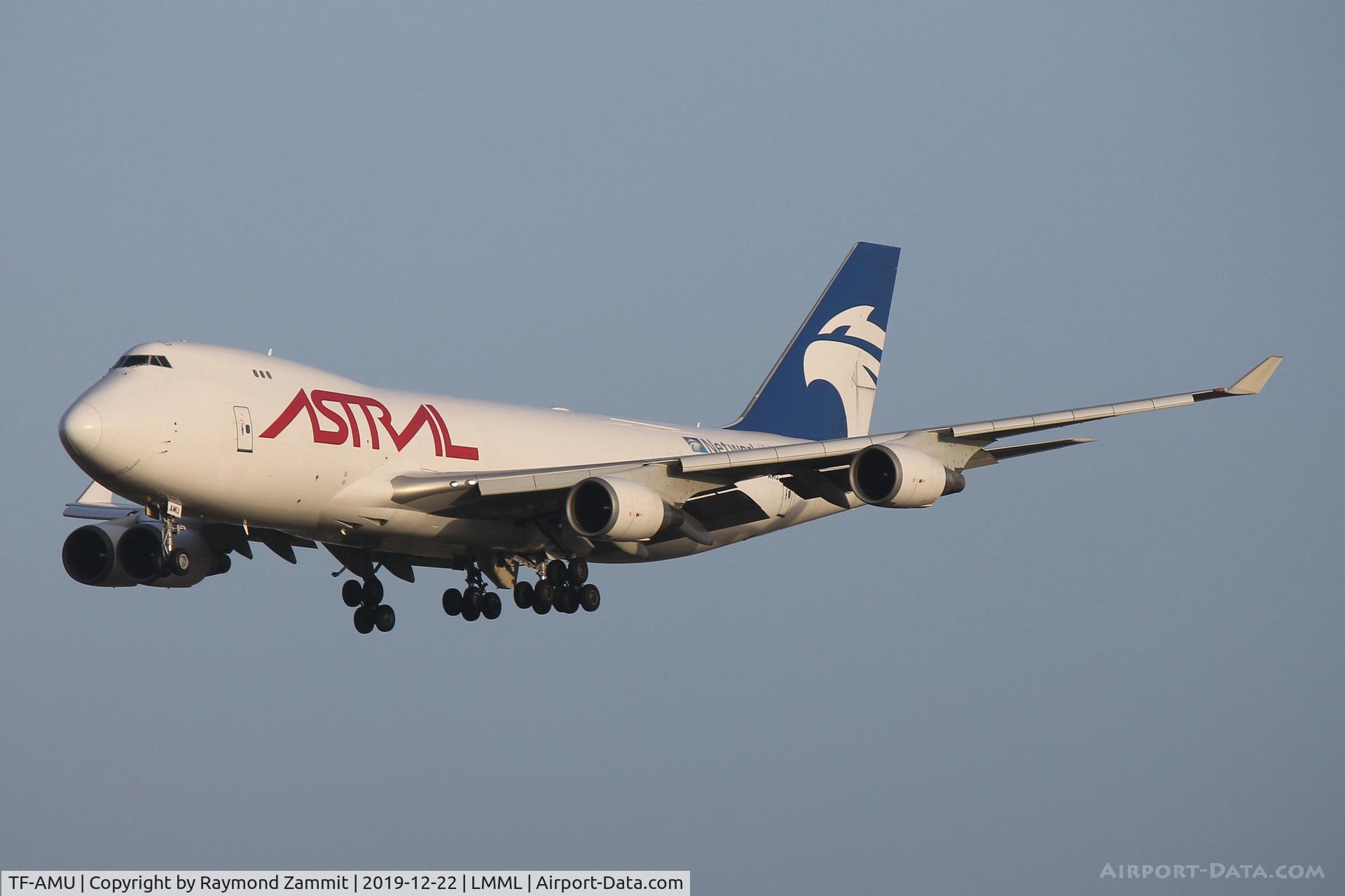 TF-AMU, 1999 Boeing 747-48EF/SCD C/N 27603, B747 TF-AMU Astral Aviation