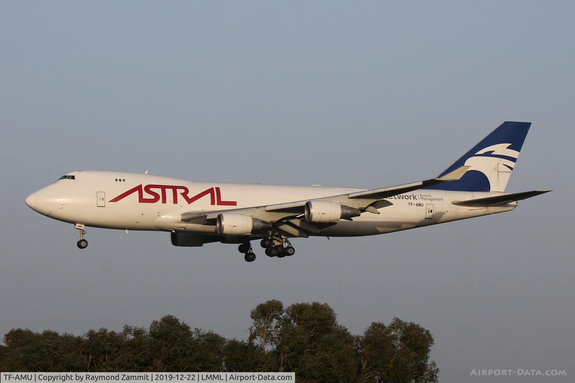 TF-AMU, 1999 Boeing 747-48EF/SCD C/N 27603, B747 TF-AMU Astral Aviation