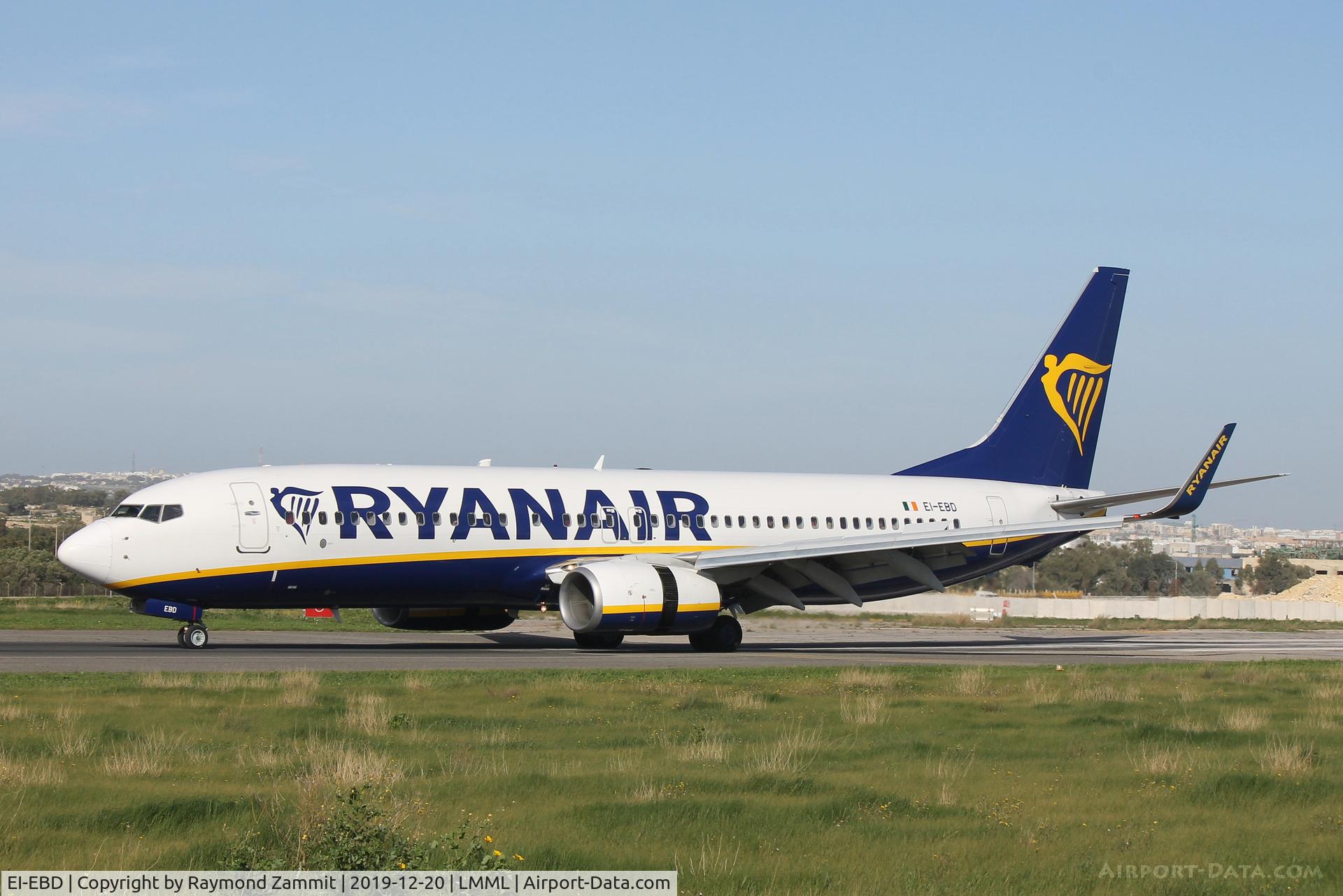 EI-EBD, 2009 Boeing 737-8AS C/N 37522, B737-800 EI-EBD Ryanair