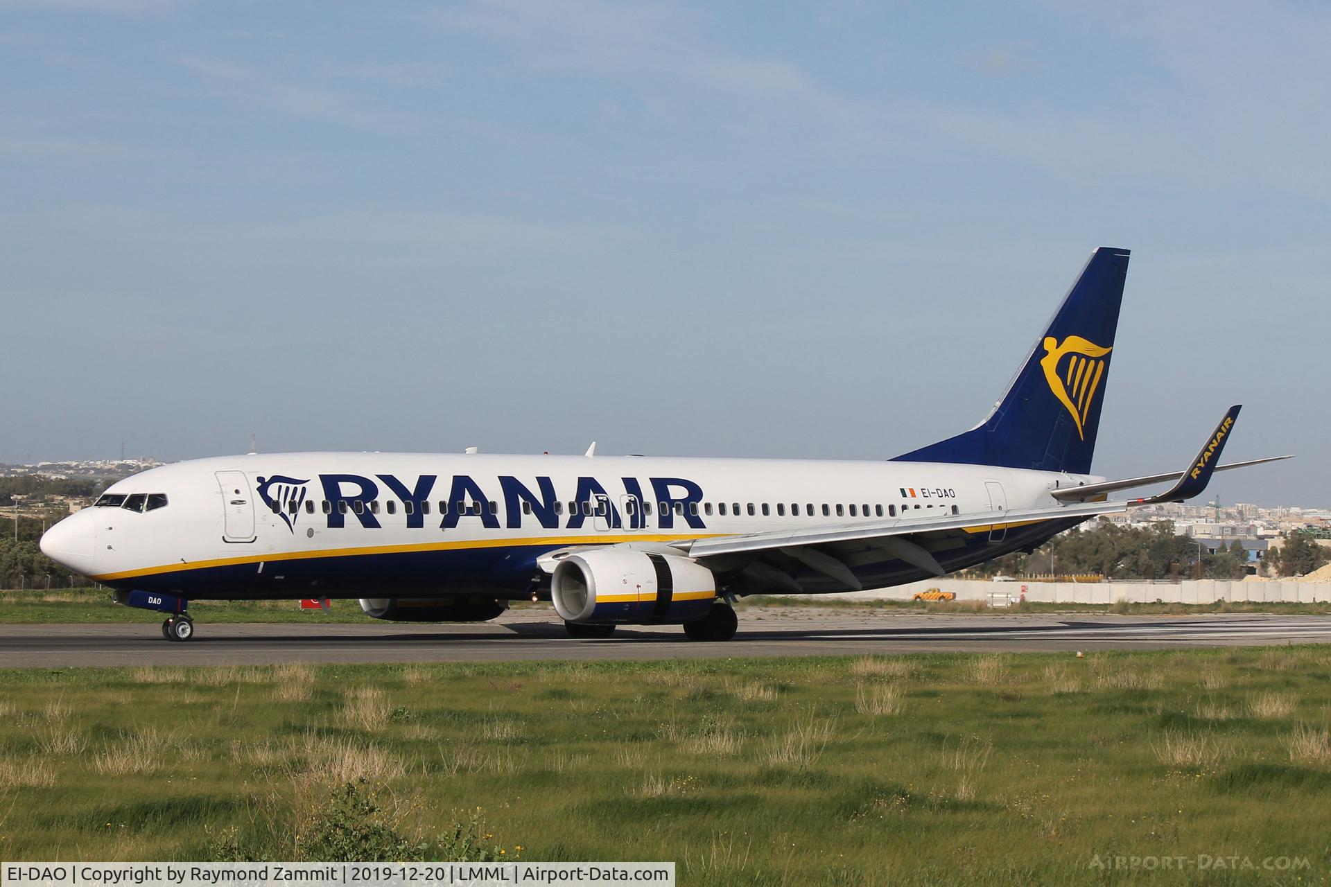 EI-DAO, 2003 Boeing 737-8AS C/N 33550, B737-800 EI-DAO Ryanair