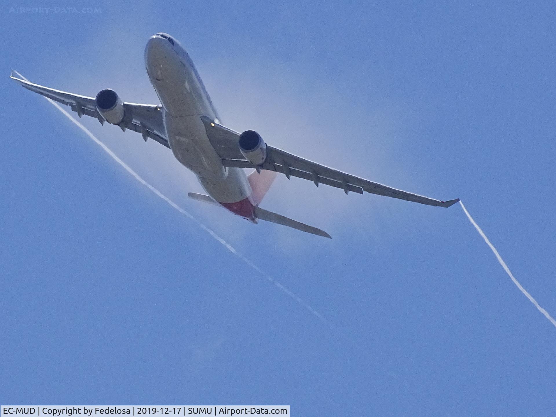 EC-MUD, 2018 Airbus A330-202 C/N 1854, EC-MUD from Iberia departing SUMU