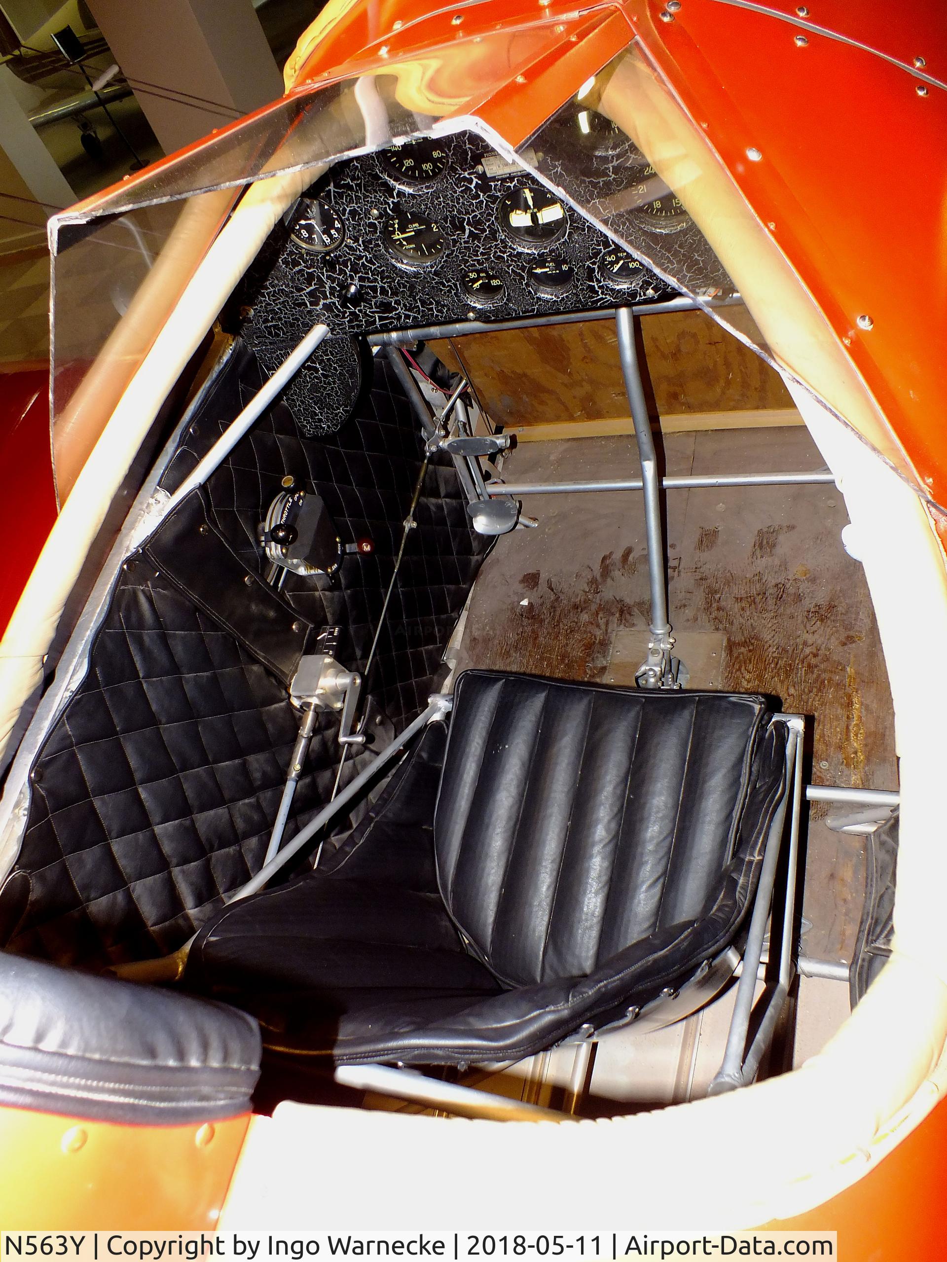 N563Y, Stearman 4-D Junior Speedmail C/N 4027, Stearman 4-D Junior Speedmail at the Kansas Aviation Museum, Wichita KS  #c