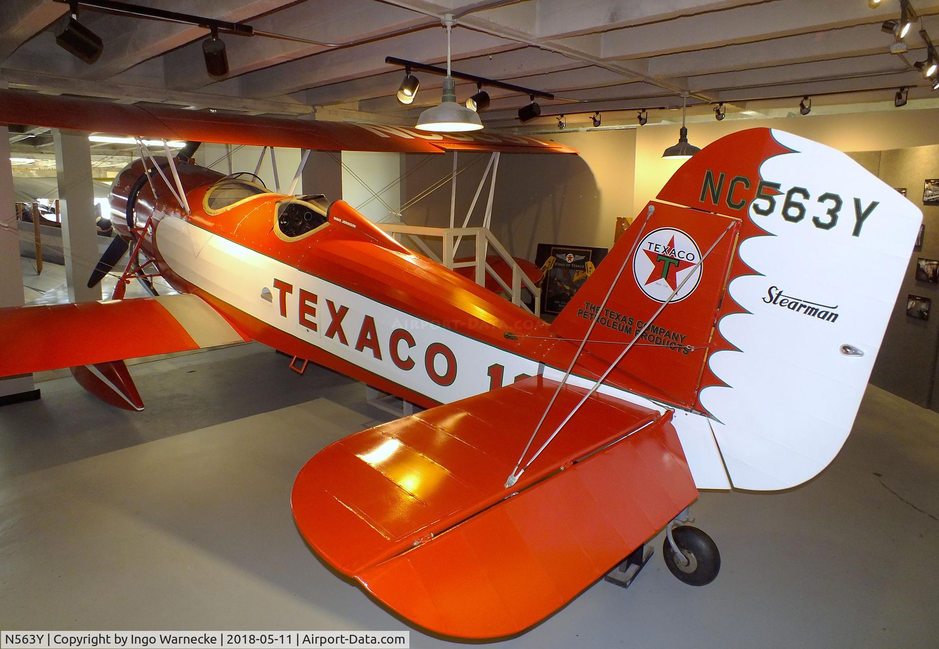 N563Y, Stearman 4-D Junior Speedmail C/N 4027, Stearman 4-D Junior Speedmail at the Kansas Aviation Museum, Wichita KS