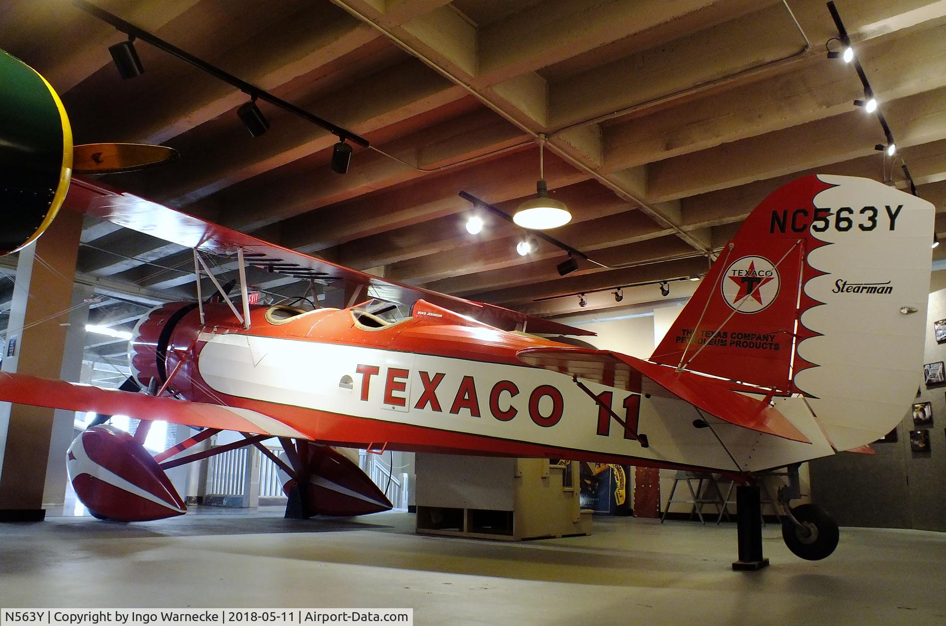 N563Y, Stearman 4-D Junior Speedmail C/N 4027, Stearman 4-D Junior Speedmail at the Kansas Aviation Museum, Wichita KS