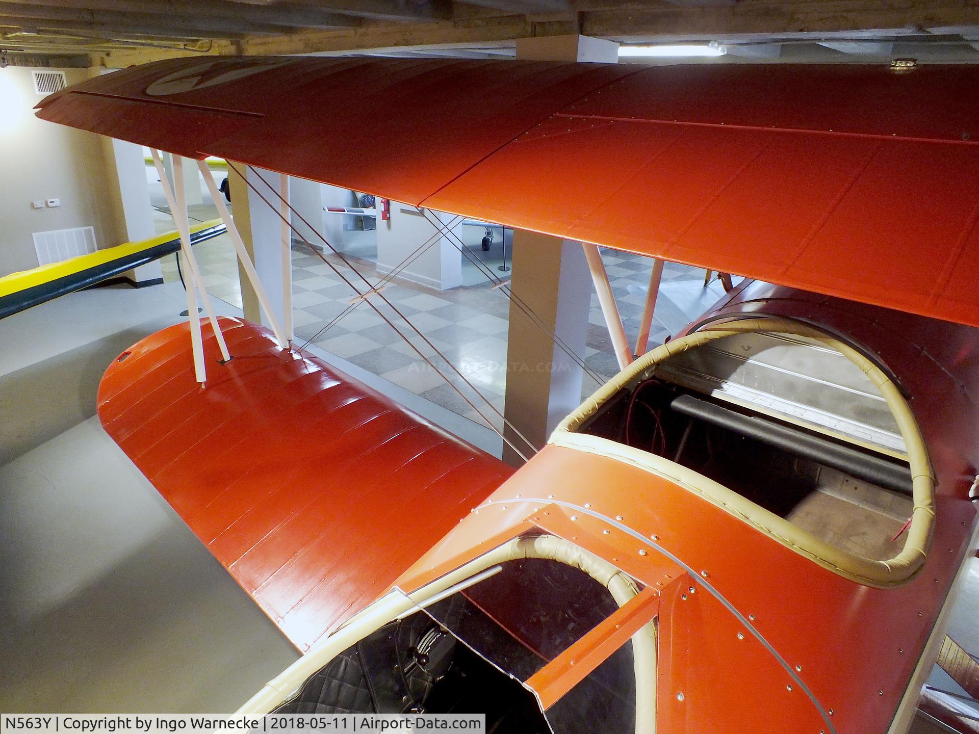 N563Y, Stearman 4-D Junior Speedmail C/N 4027, Stearman 4-D Junior Speedmail at the Kansas Aviation Museum, Wichita KS