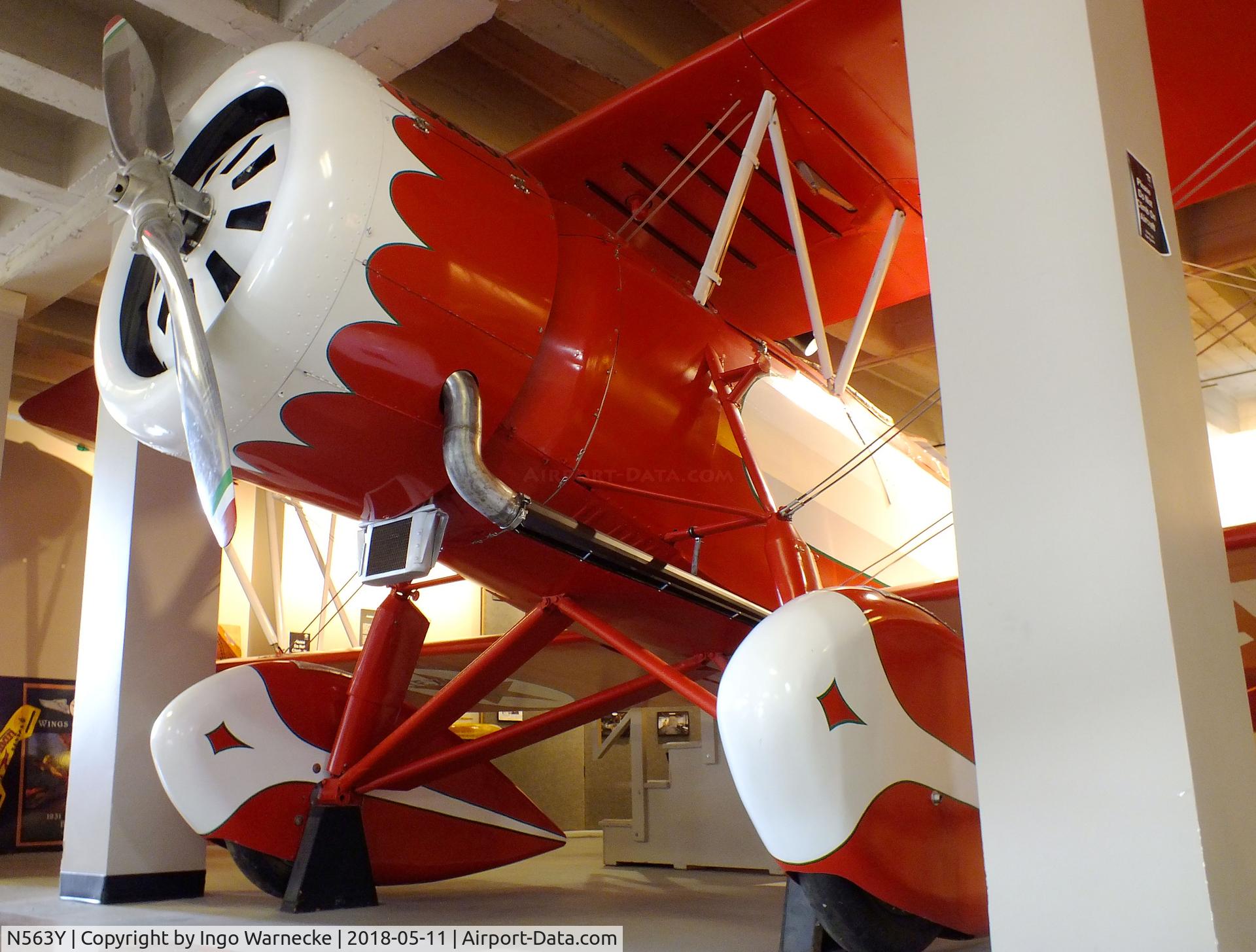 N563Y, Stearman 4-D Junior Speedmail C/N 4027, Stearman 4-D Junior Speedmail at the Kansas Aviation Museum, Wichita KS