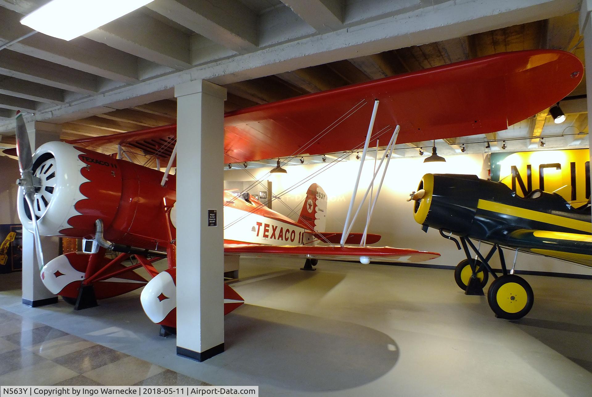 N563Y, Stearman 4-D Junior Speedmail C/N 4027, Stearman 4-D Junior Speedmail at the Kansas Aviation Museum, Wichita KS
