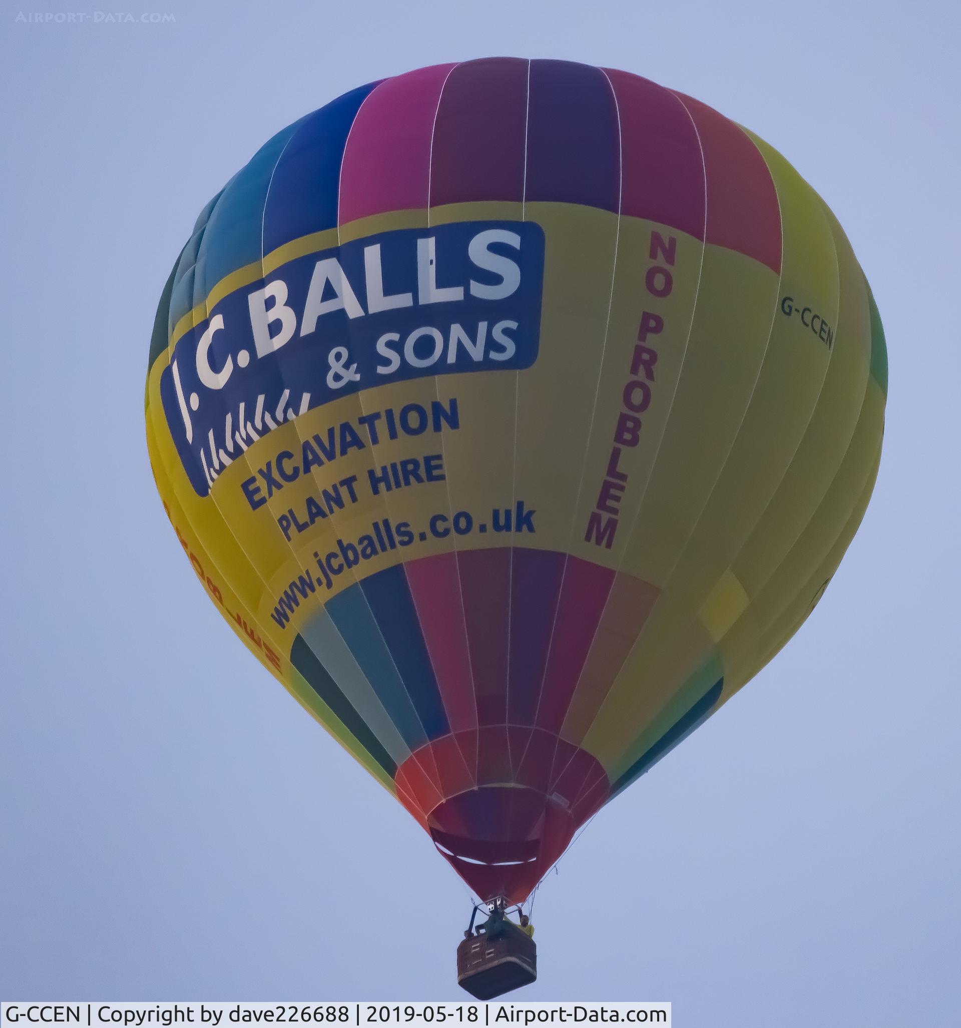 G-CCEN, 2003 Cameron Balloons Z-120 C/N 10399, G CCEN at the 2019 Midlands Air Festival