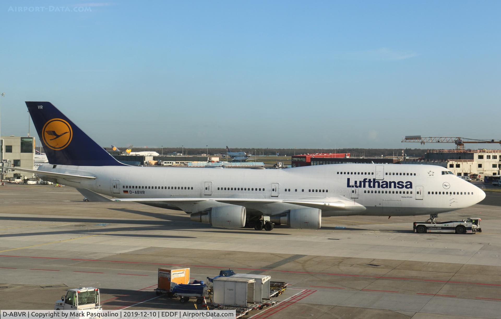 D-ABVR, 1997 Boeing 747-430 C/N 28285, Boeing 747-430