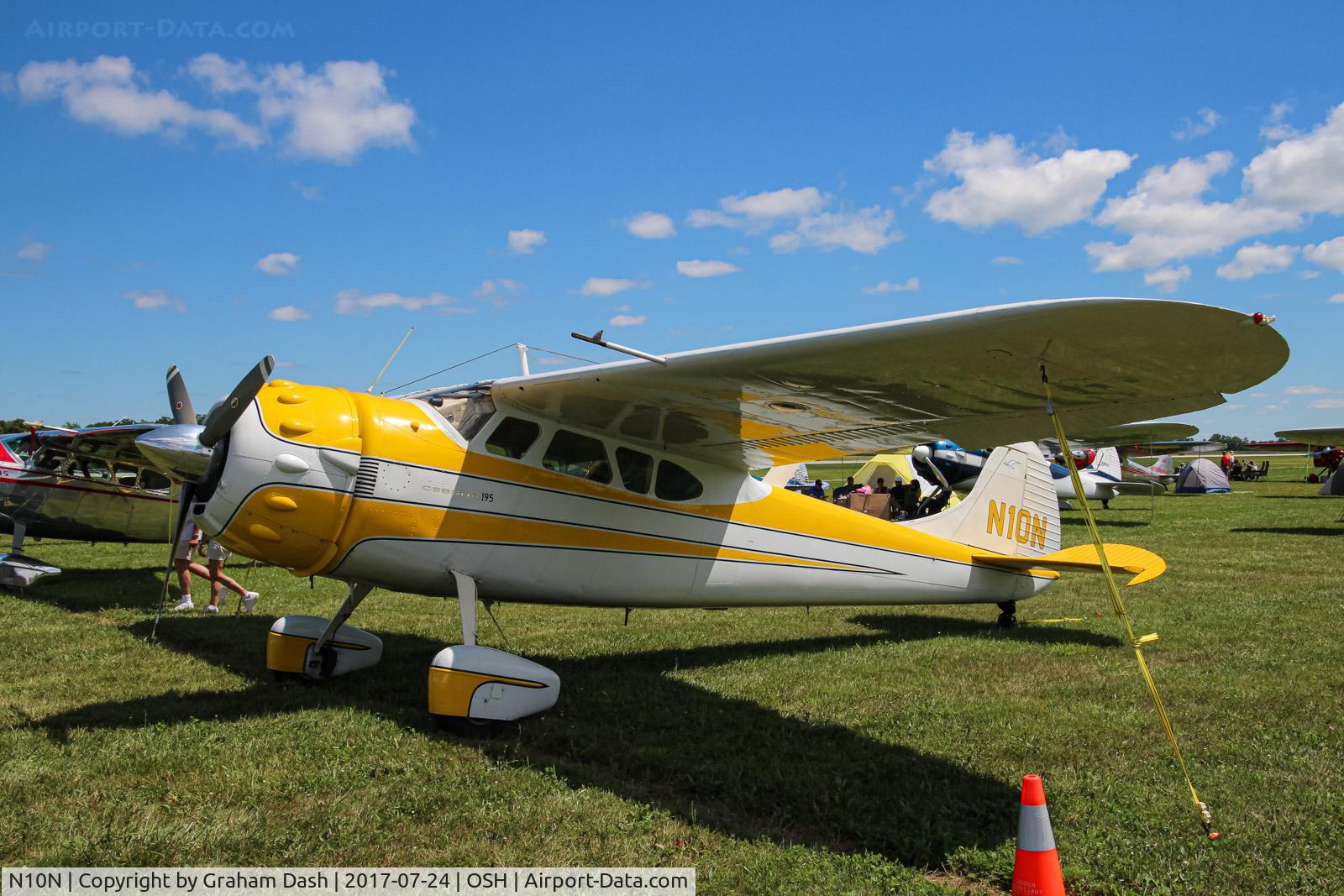N10N, 1951 Cessna 195A C/N 7657, Cessna 195A