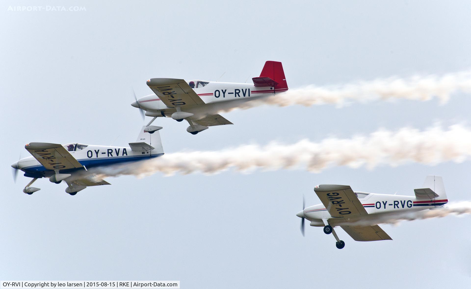 OY-RVI, 2003 Vans RV-6A C/N 23650, Roskilde Air Show 15.8.2015