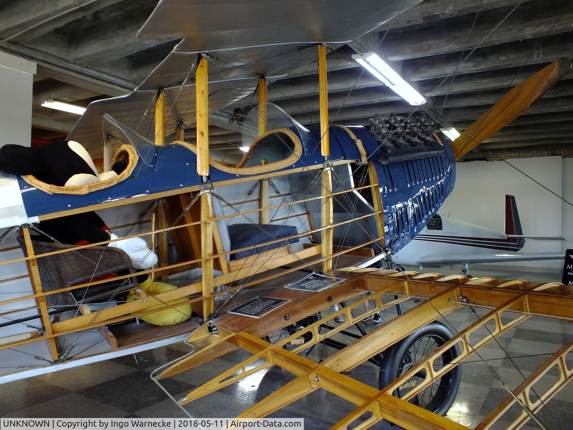 UNKNOWN, Laird Swallow Replica C/N unknown_LairdSwallowReplica, Laird Swallow 'the Wichita Tractor' replica, rebuilt around some original parts by the Kansas Aviation Museum at the Kansas Aviation Museum, Wichita KS