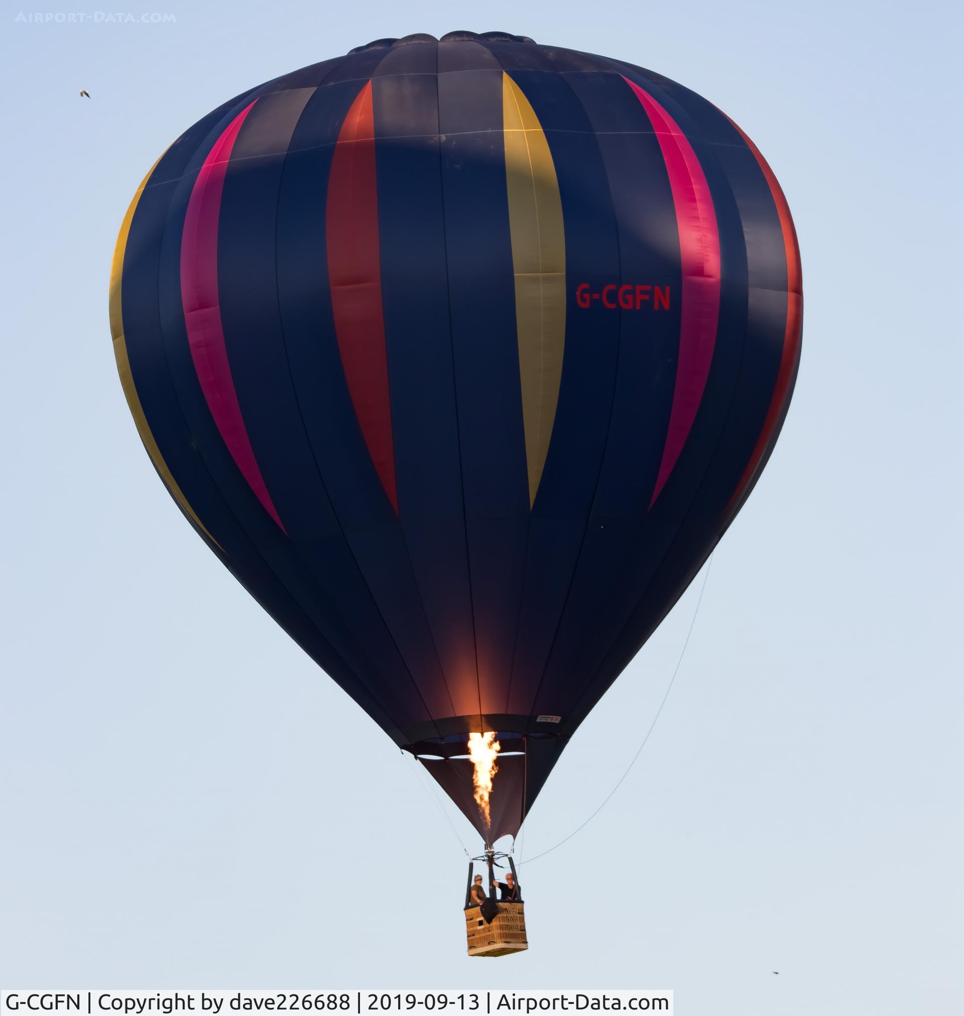 G-CGFN, 2009 Cameron Balloons C-60 C/N 11324, G CGFN at the 2019 Longleat Skysafari