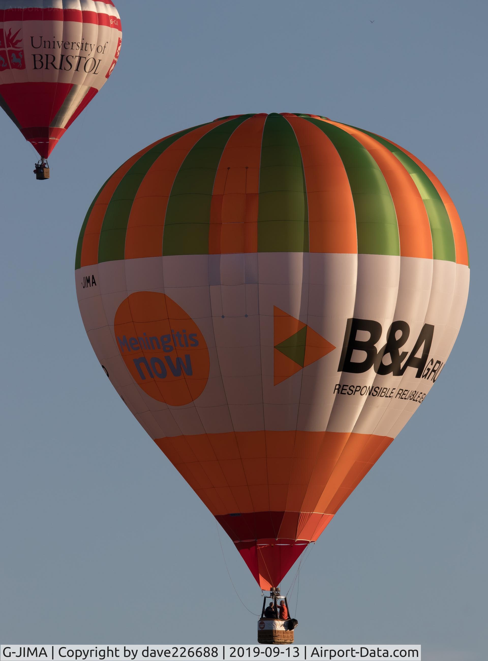 G-JIMA, 2019 Cameron Balloons Z-105 C/N 12321, G JIMA at the 2019 Longleat Skysafari