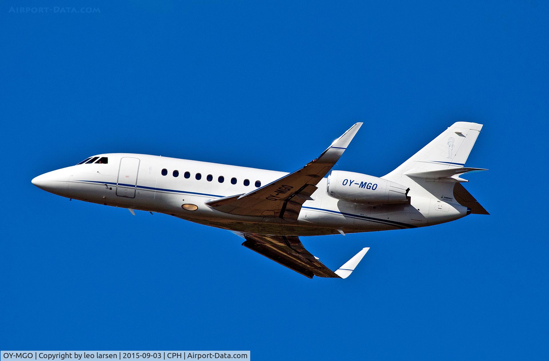 OY-MGO, 2010 Dassault Falcon 2000EX C/N 161, Copenhagen 3.9.2015
