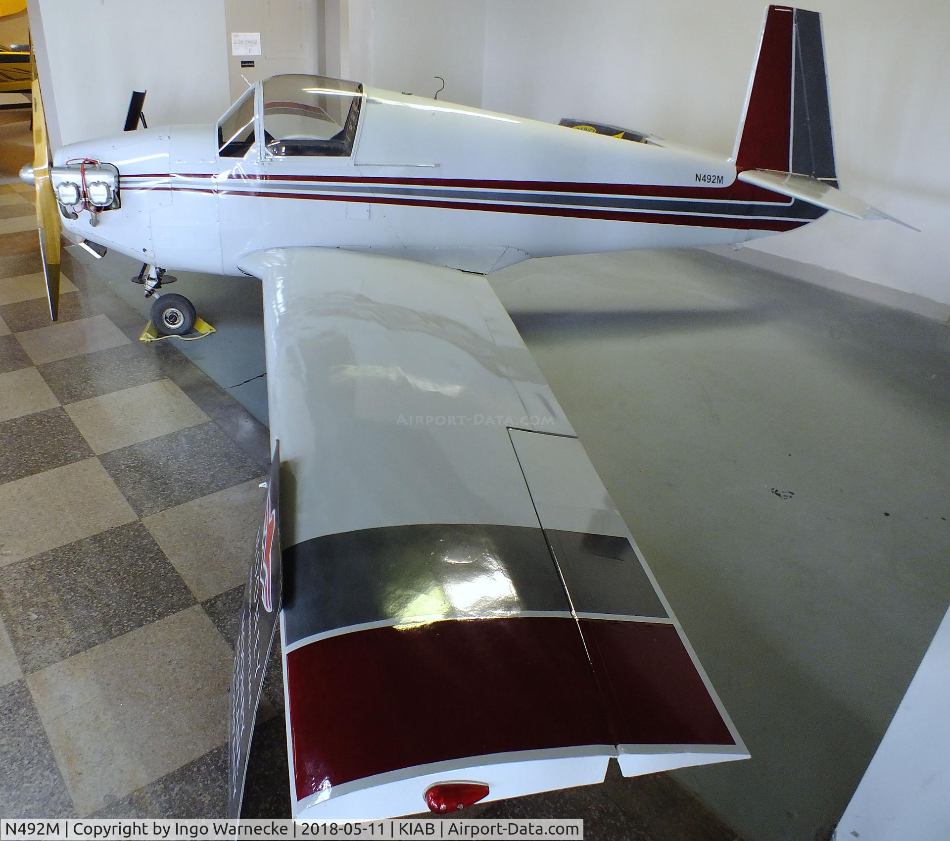 N492M, 1951 Mooney M-18C C/N 245, Mooney M.18C Mite at the Kansas Aviation Museum, Wichita KS