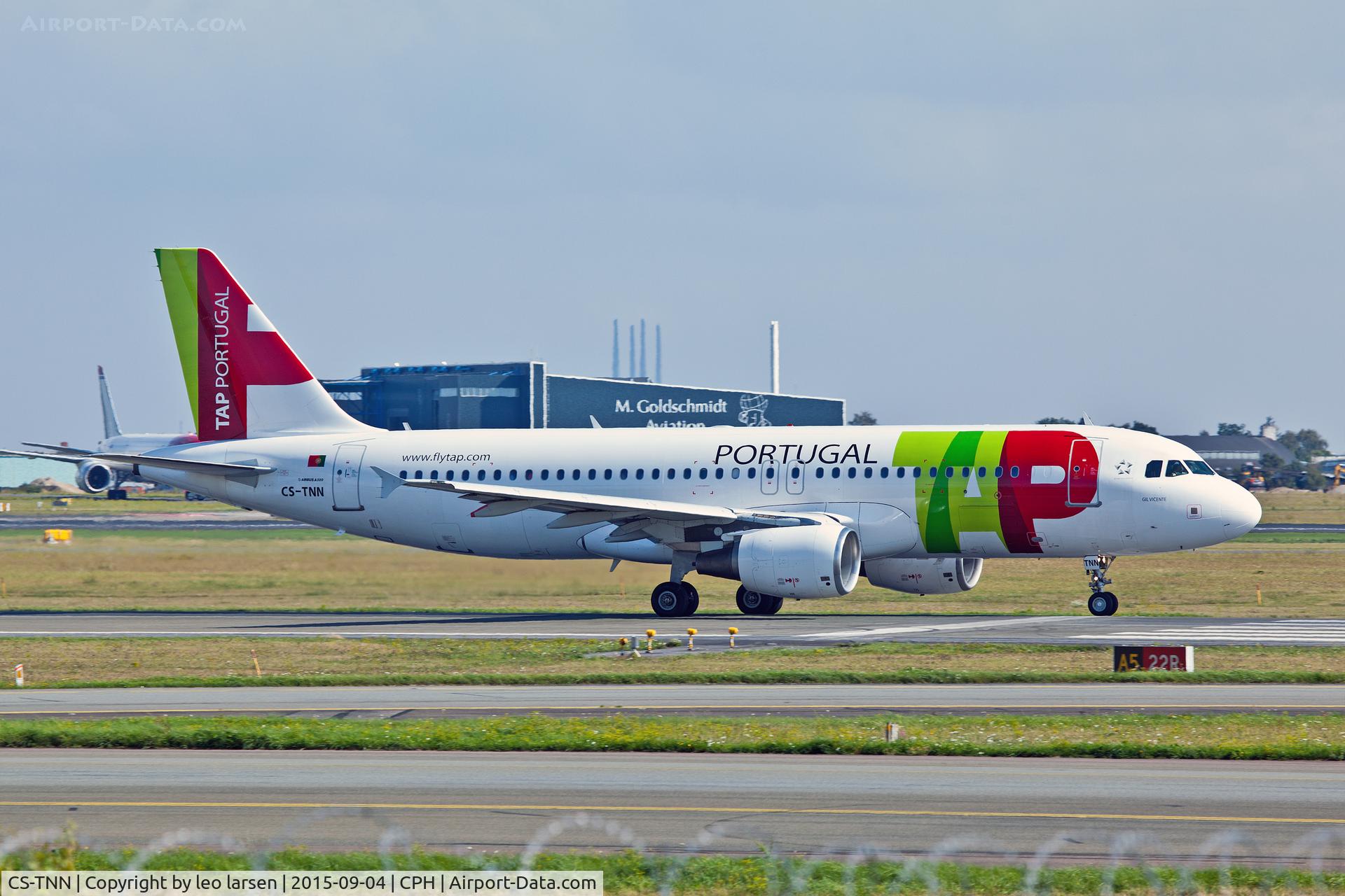 CS-TNN, 2002 Airbus A320-214 C/N 1816, Copenhagen 4.9.2015