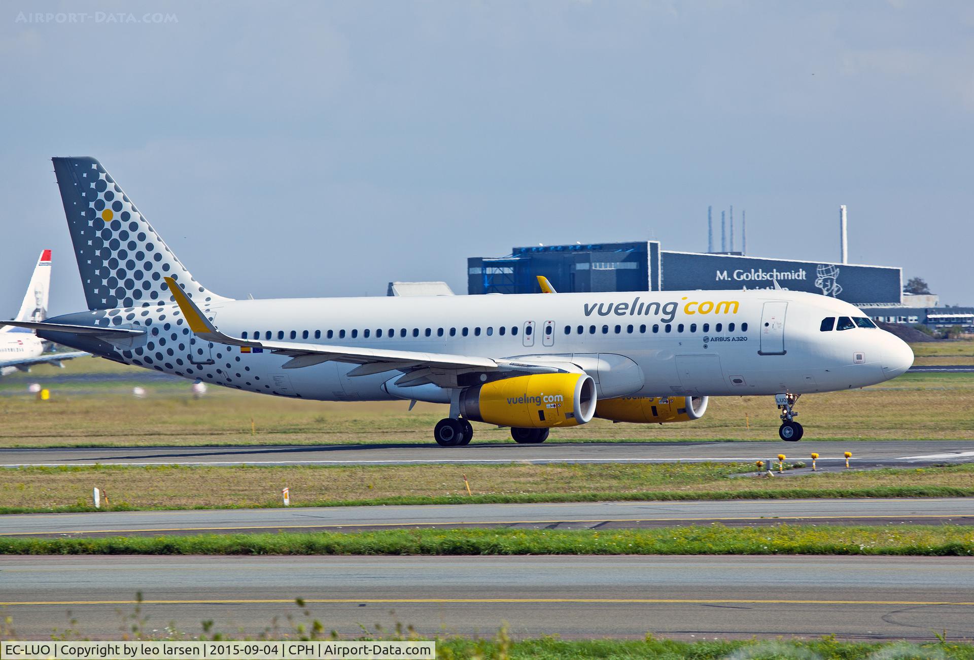 EC-LUO, 2013 Airbus A320-232 C/N 5530, Copenhagen 4.9.2015