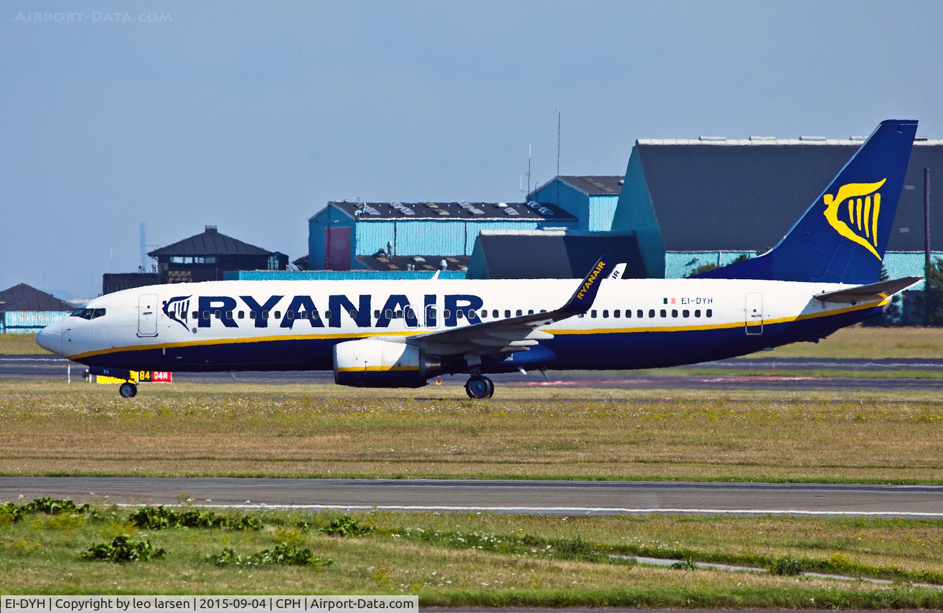EI-DYH, 2008 Boeing 737-8AS C/N 36570, Copenhagen 4.9.2015