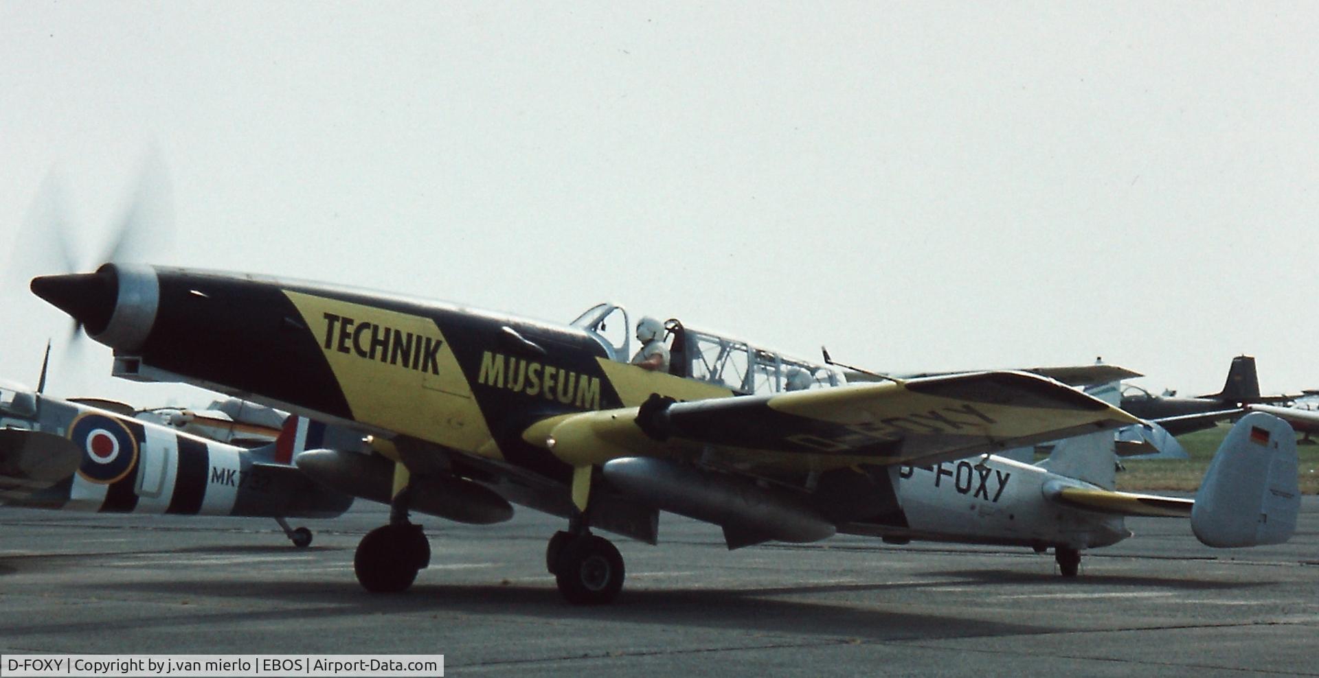 D-FOXY, F+W C-3605 Schlepp C/N 315, Ostend Air Show, Belgium