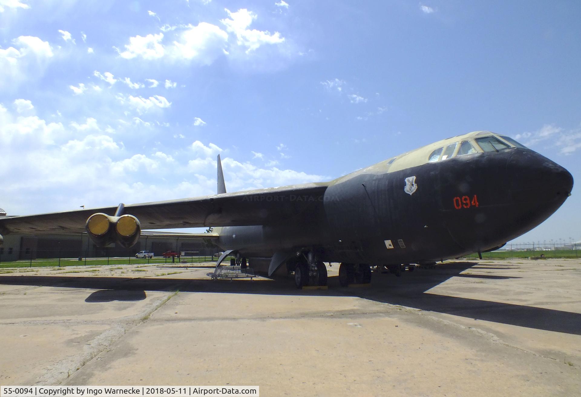 55-0094, 1957 Boeing B-52D-60-BO Stratofortress C/N 17210, Boeing B-52D Stratofortress at the Kansas Aviation Museum, Wichita KS