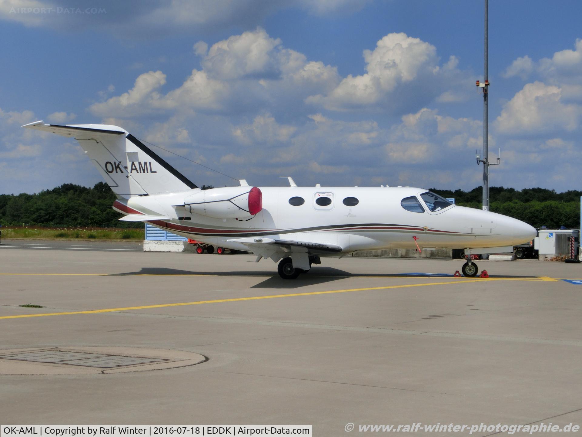 OK-AML, 2008 Cessna 510 Citation Mustang Citation Mustang C/N 510-0116, Cessna 510 Citation Mustang - DFC Aeropartner - 510-0116 - OK-AML - 18.07.2016 - CGN
