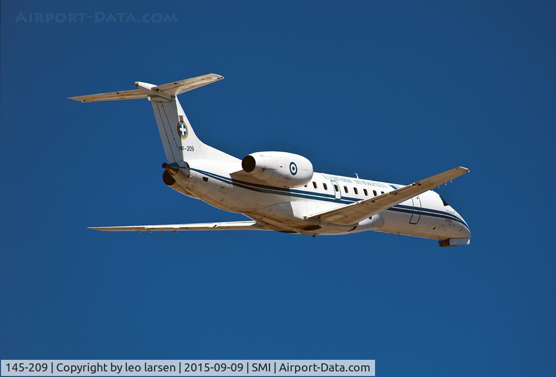145-209, 1999 Embraer ERJ-135LR (EMB-135LR) C/N 145209, Samos 9.9.2015