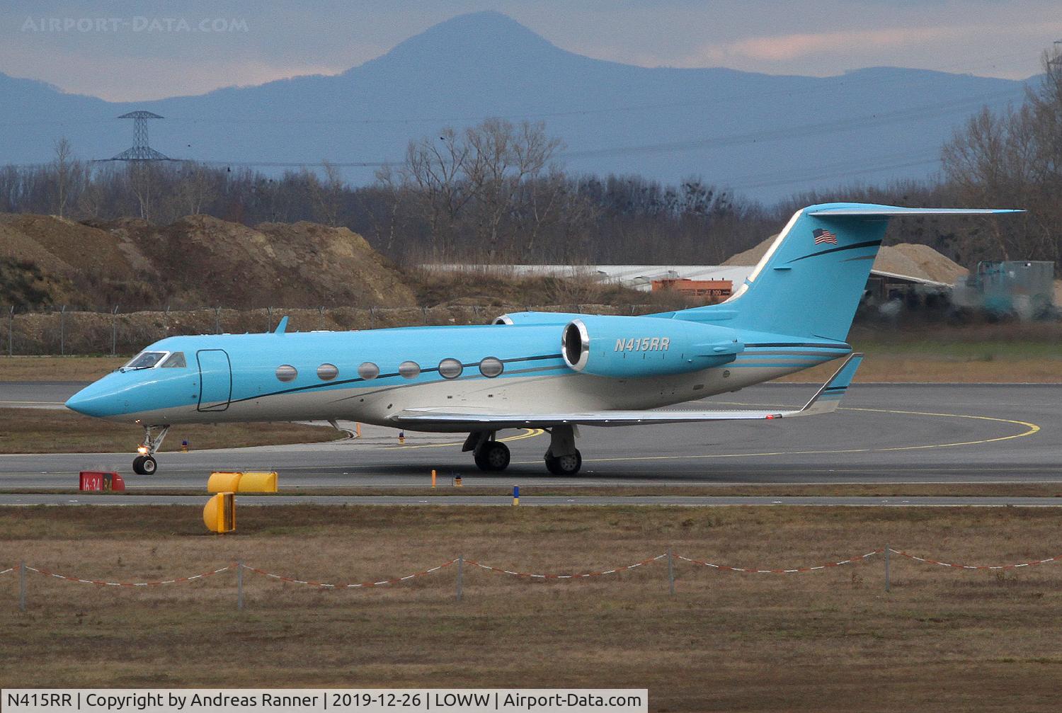 N415RR, 1987 Gulfstream Aerospace G-IV C/N 1040, Gulfstream G-IV
