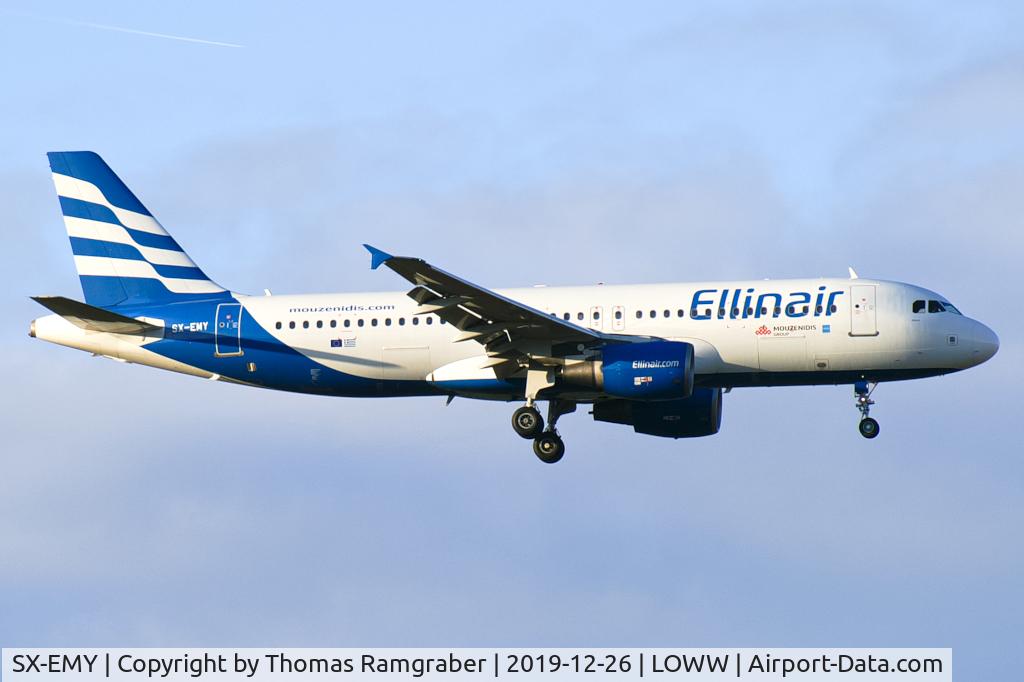 SX-EMY, 2001 Airbus A320-214 C/N 1615, Ellinair Airbus A320