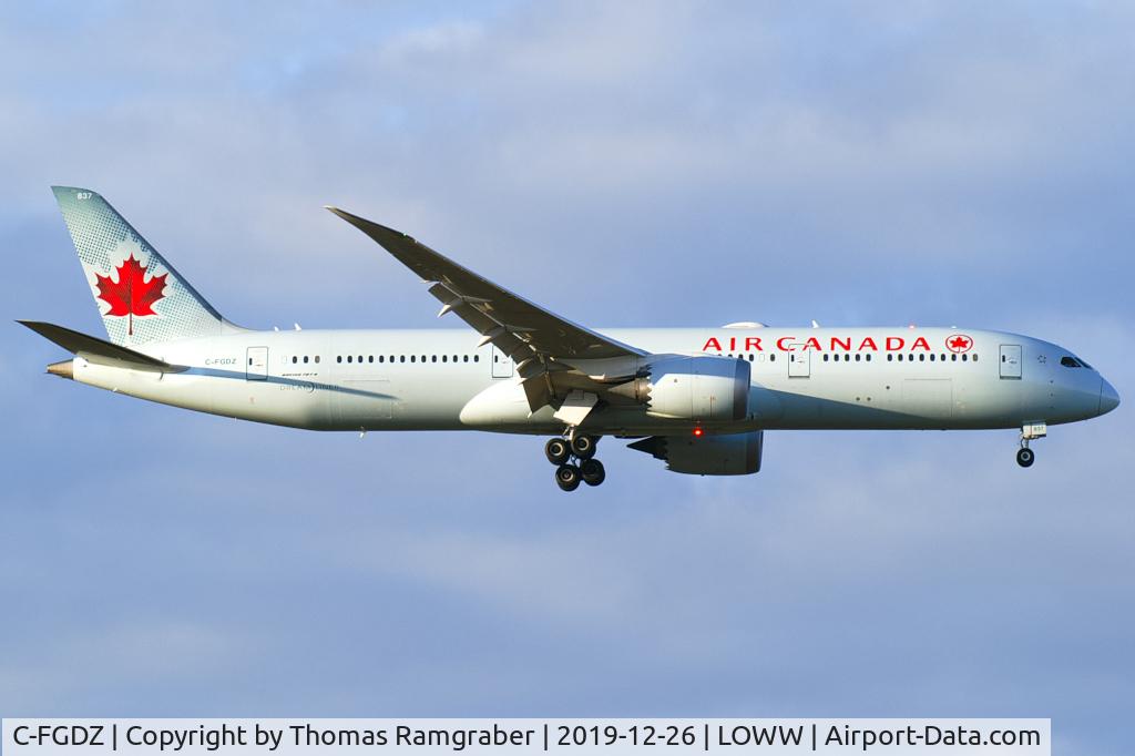 C-FGDZ, 2016 Boeing 787-9 Dreamliner C/N 37173, Air Canada Boeing 787-9 Dreamliner