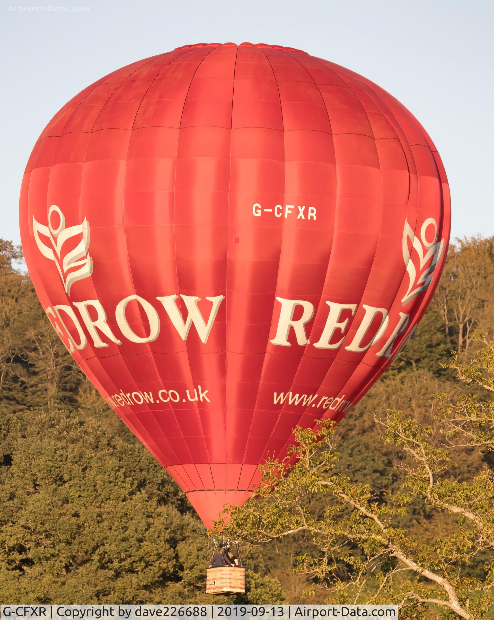 G-CFXR, 2009 Lindstrand Balloons LBL 105A C/N 1263, G CFXR of Lindstrand Media at the 2019 Longleat Skysafari