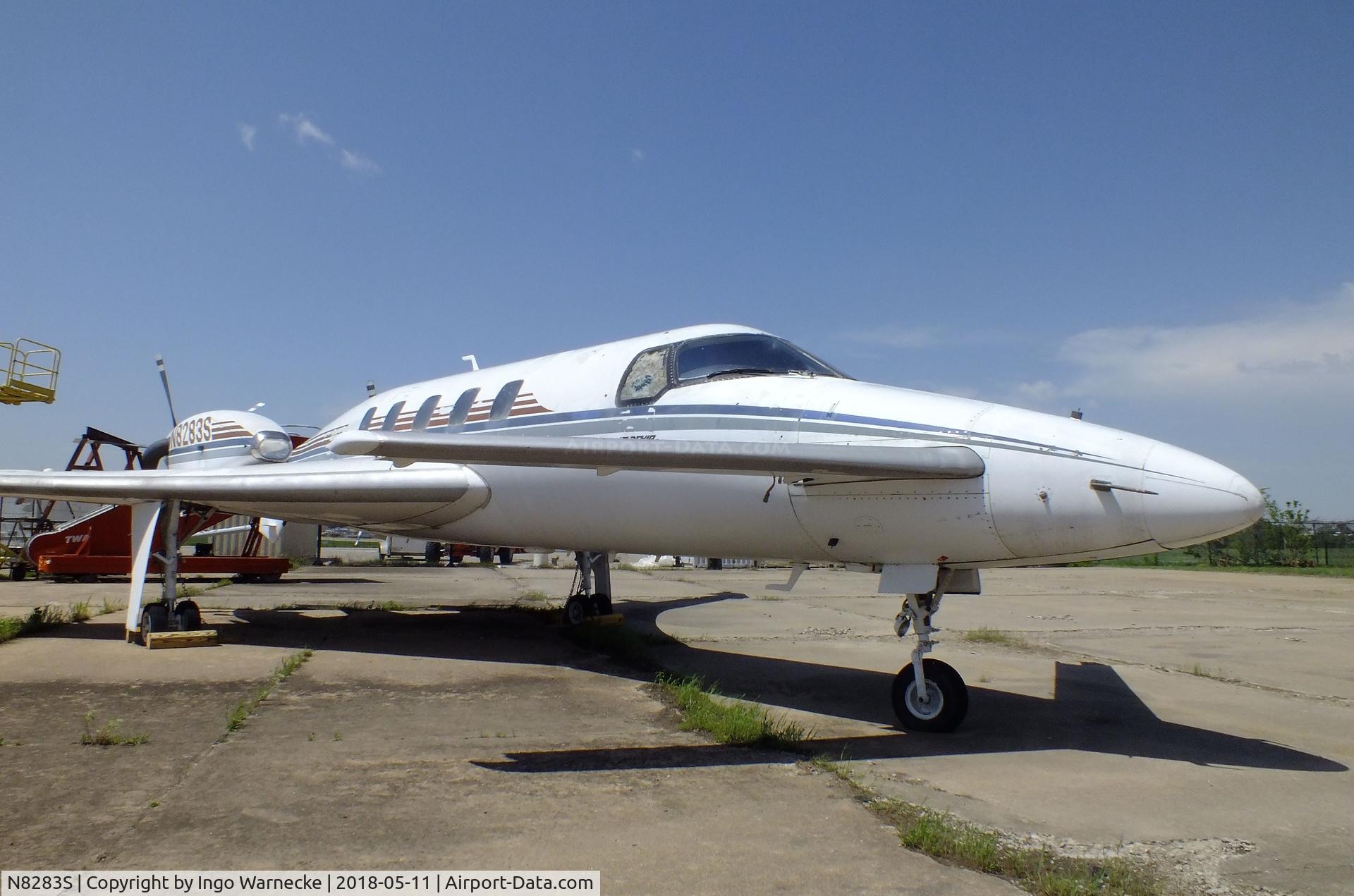 N8283S, 1993 Beech 2000A Starship 1 Starship 1 C/N NC-41, Beechcraft 2000A Starship 1 at the Kansas Aviation Museum, Wichita KS