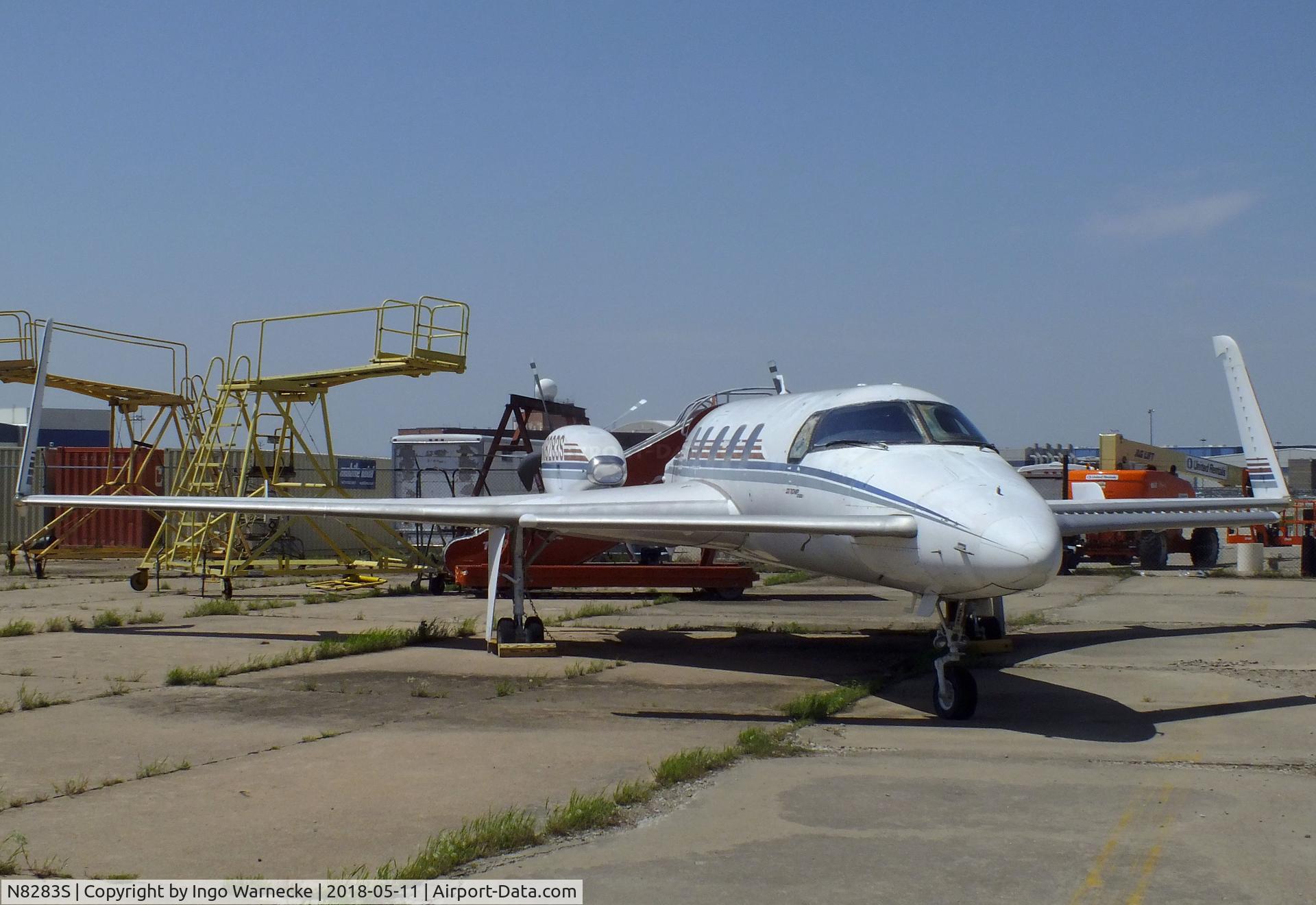 N8283S, 1993 Beech 2000A Starship 1 Starship 1 C/N NC-41, Beechcraft 2000A Starship 1 at the Kansas Aviation Museum, Wichita KS