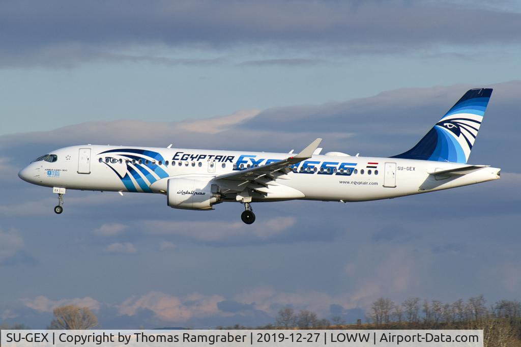 SU-GEX, 2019 Airbus A220-300 C/N 55058, Egyptair Express Airbus A220-300