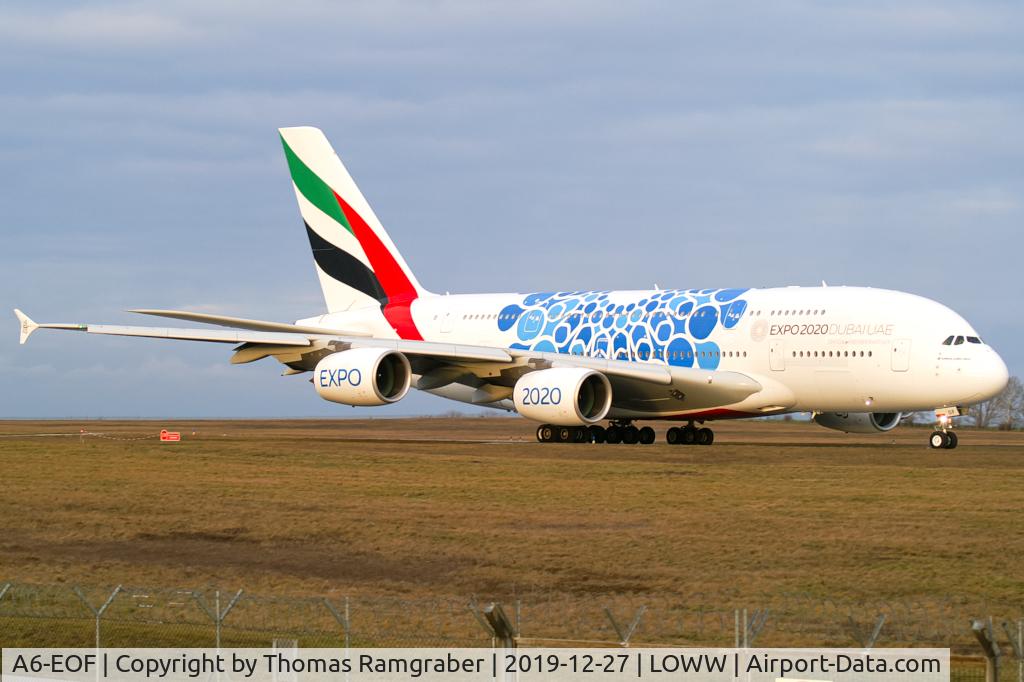 A6-EOF, 2014 Airbus A380-861 C/N 171, Emirates Airbus A380