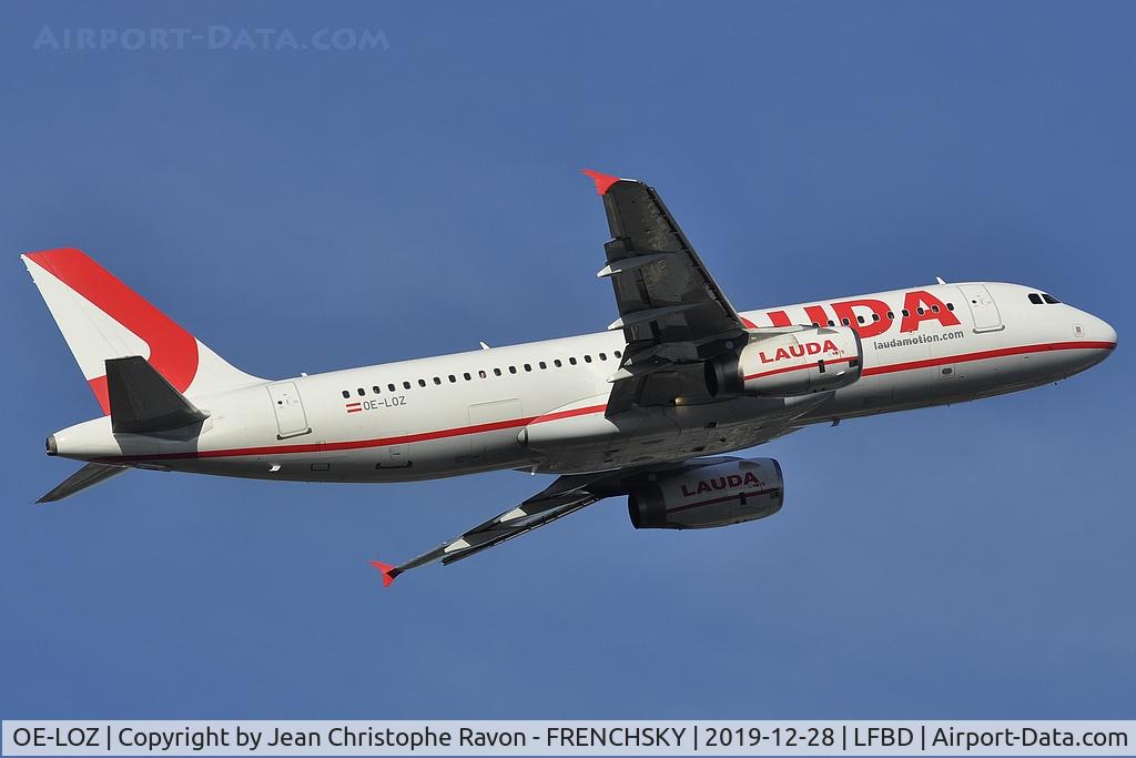 OE-LOZ, 2006 Airbus A320-232 C/N 2838, OE127 take off runway 05 to Vienna