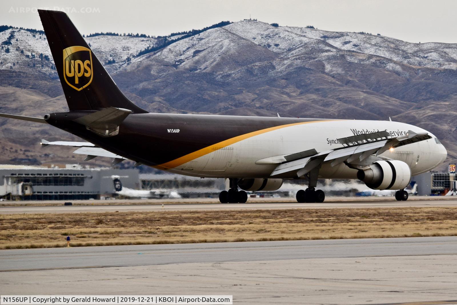 N156UP, 2004 Airbus A300F4-622R C/N 0845, Landing roll out on 10R.