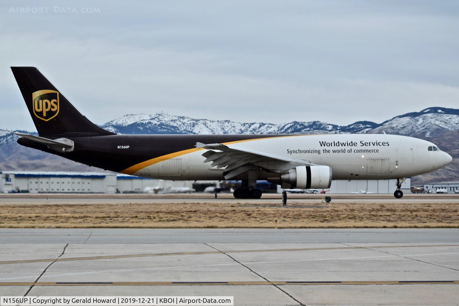 N156UP, 2004 Airbus A300F4-622R C/N 0845, Landing roll out on 10R.