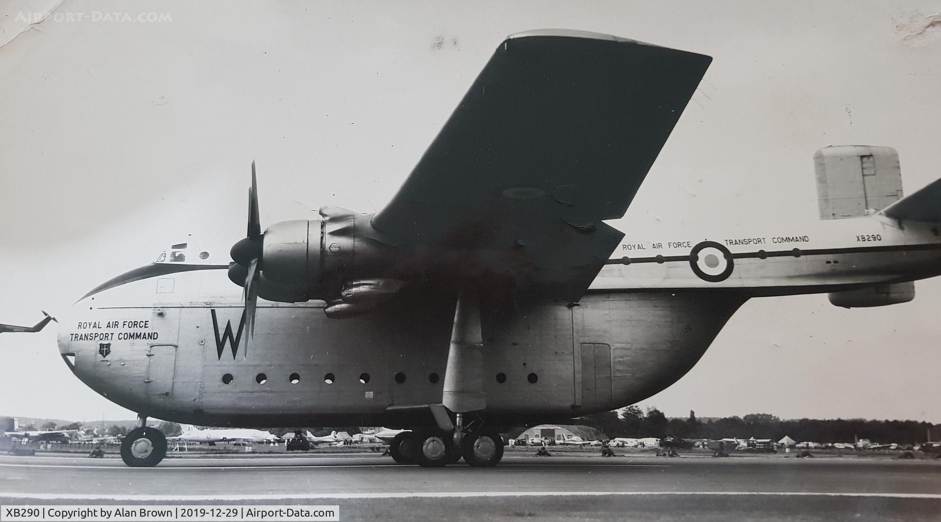XB290, 1956 Blackburn Beverley C.1 C/N 1020, Blackburn Beverley C1 Transport Command