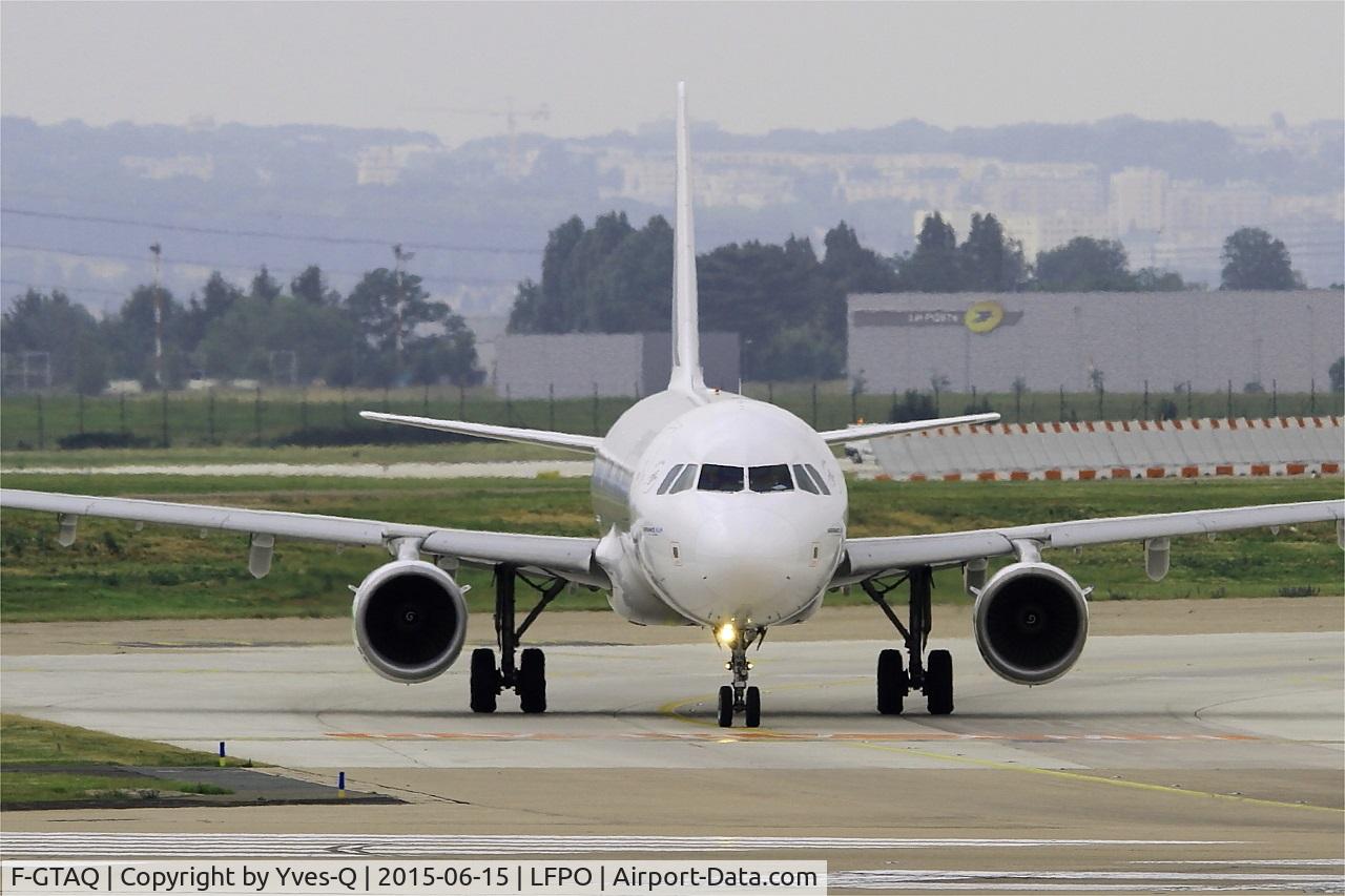 F-GTAQ, 2008 Airbus A321-211 C/N 3399, Airbus A321-211, Holding point rwy 08, Paris-Orly airport (LFPO-ORY)