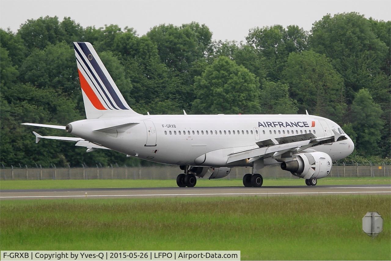 F-GRXB, 2001 Airbus A319-111 C/N 1645, Airbus A319-111, Landing rwy 06, Paris-Orly Airport (LFPO-ORY)