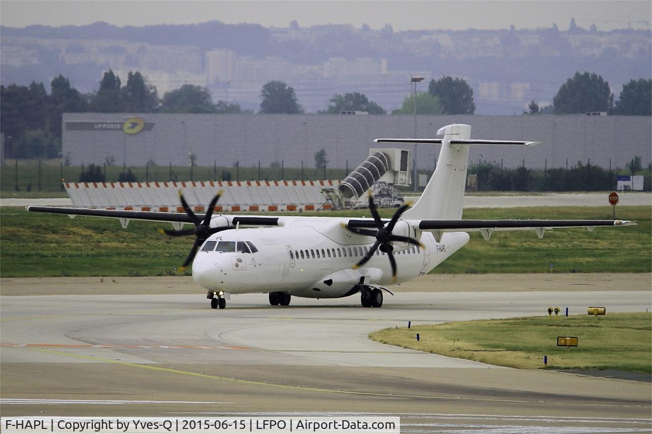 F-HAPL, 2000 ATR 72-212A C/N 654, ATR 72-212A, Taxiing to holding point rwy 08, Paris-Orly airport (LFPO-ORY)
