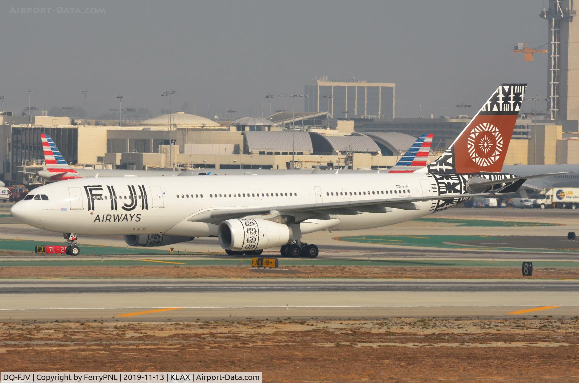 DQ-FJV, 2013 Airbus A330-243 C/N 1465, Arrival of Fiji A332