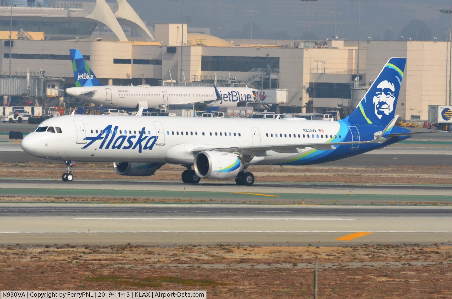 N930VA, 2019 Airbus A321-253N C/N 8829, Alaska's new addition to its fleet: A321N