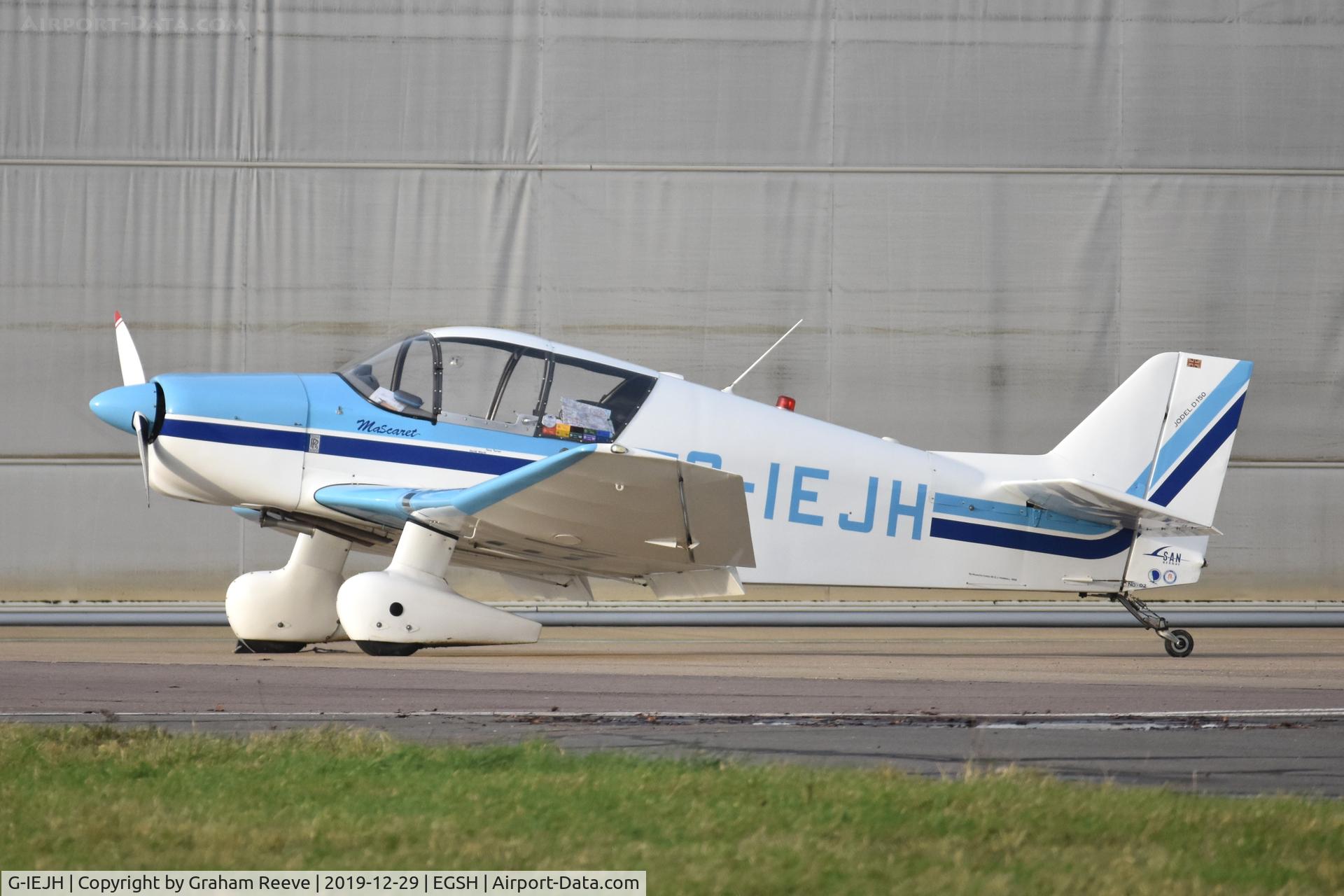 G-IEJH, 1963 SAN Jodel D-150 Mascaret C/N 02, Parked at Norwich.