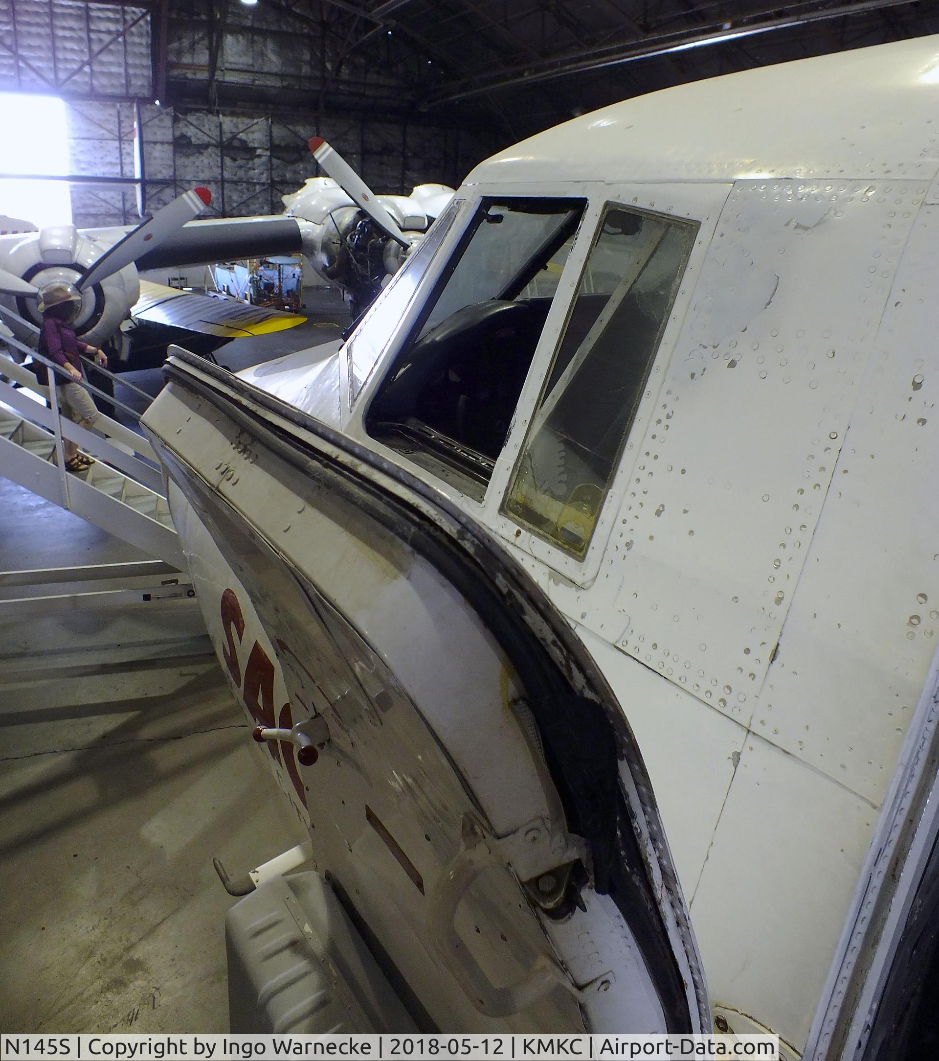 N145S, 1952 Martin 404 C/N 14142, Martin 404 at the Airline History Museum, Kansas City MO
