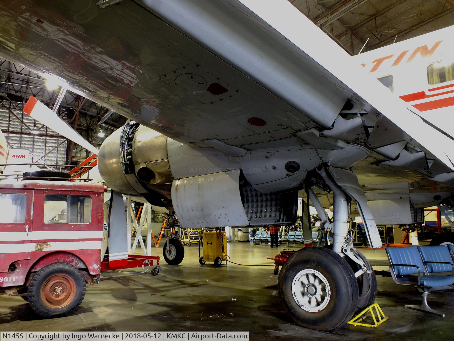 N145S, 1952 Martin 404 C/N 14142, Martin 404 at the Airline History Museum, Kansas City MO