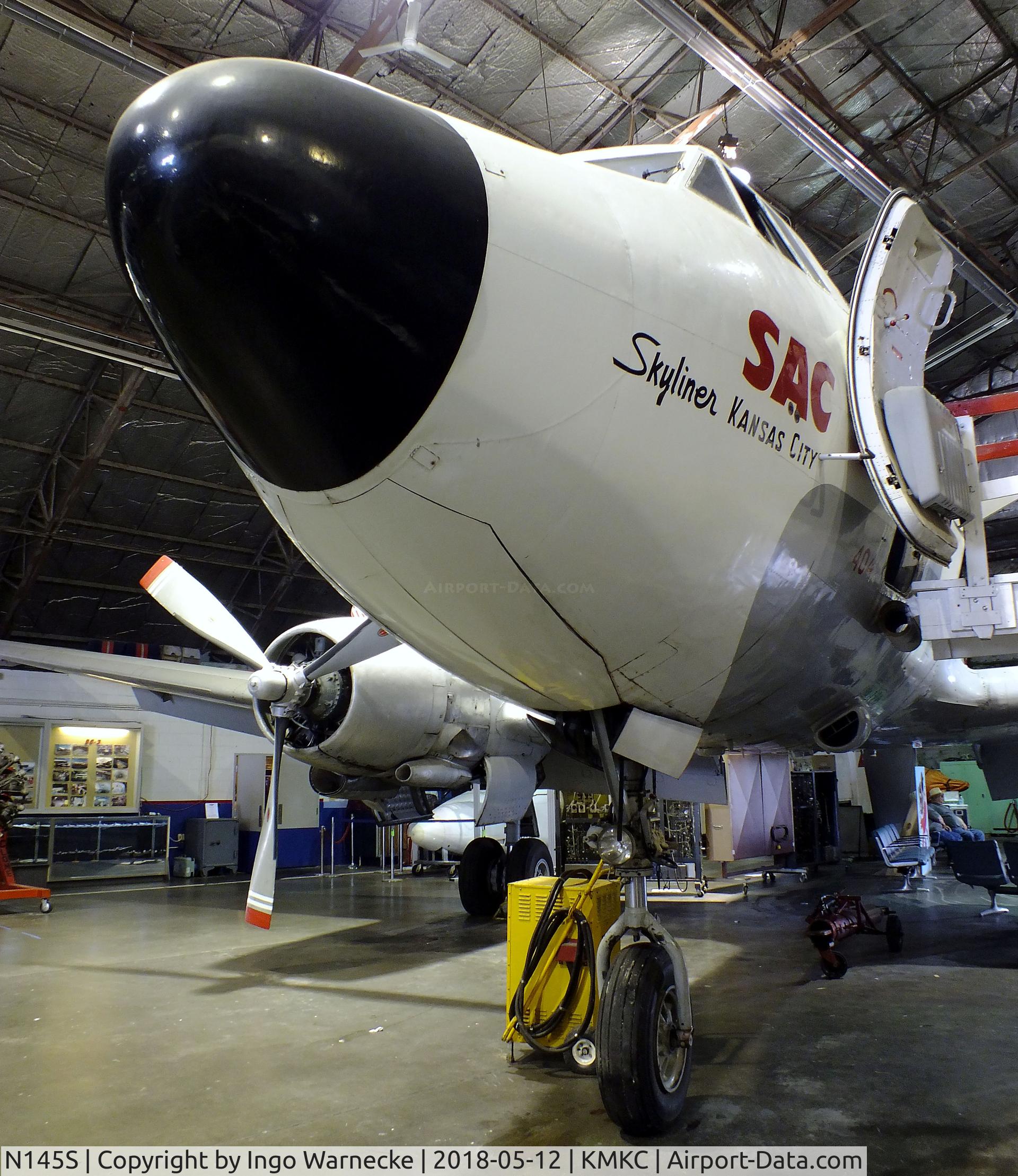 N145S, 1952 Martin 404 C/N 14142, Martin 404 at the Airline History Museum, Kansas City MO
